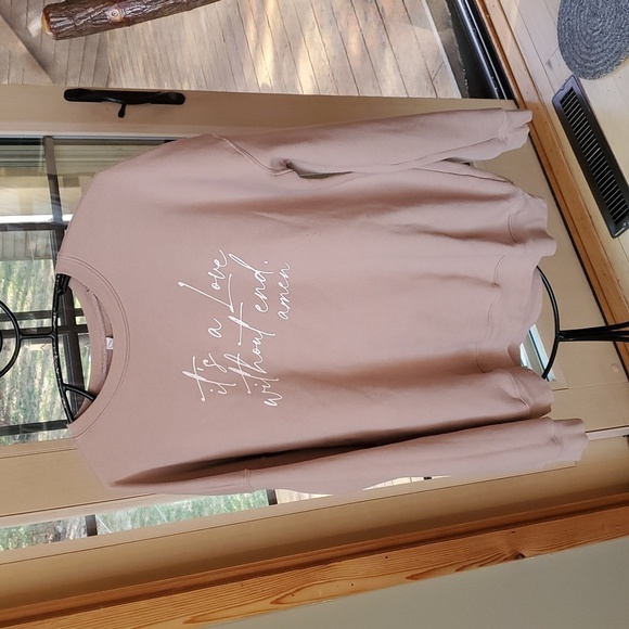 Oat Collective Unisex Fleece Religious Motivational Long Slv Sz. XL Sweatshirt - Picture 1 of 9